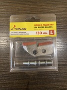 TONAR 13cm NÓŻ NOŻE OSTRZA DO ŚWIDRA DO LODU 130mm
