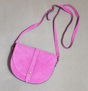 Torebka Vittoria Gotti skóra zamszowa 