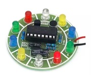 Zestaw DIY: CD4017 Kolorowe Światło LED Sterowane Głosem