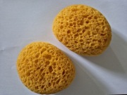 Gąbka naturalna morska zestaw 2 szt.