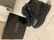 Skórzane botki Ralph Lauren