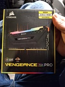 Pamięć RAM CORSAIR Vengeance RGB Pro Black 16GB (2x8GB) DDR4 3600MT/s