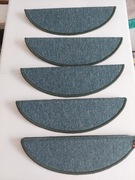 Dywaniki nakładki na schody ochraniacze zielone 5 sztuk wymair 17x55cm