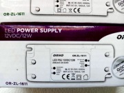 Zasilacz LED 12W 12V DC IP20 - OR-ZL-1611
