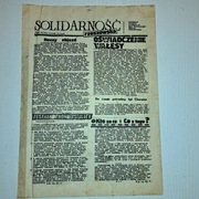SOLIDARNOŚĆ RZESZOWSKA nr 91/102 1981 r, Unikat !