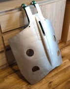 Samolot MIG 21, hamulec aerodynamiczny, lotniczy eksponat