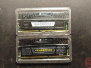 Ram Corsair vengenance 8gb 2x4 DDR3 1600mhz