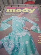 MAGAZYN MODOWY GAZETA SWIAT MODY 1969 WYKROJE PROJEKTY PRL