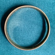 Stary budzik Junghans 1930 części obręcz pod szkło