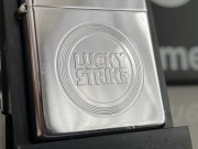 Zapalniczka Zippo 1994 Lucky Strike, High Polish Chrome