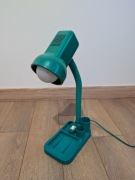 Lampka biurkowa retro / vintage – zielona, regulowana