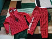 Dres Spiderman zapinany