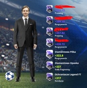 Konto Football Team - Pomocnik 800+ OVR