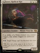 Splinter, Radical Rat MTG TMNT