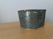 Doniczka na sukulenty, ceramiczna wypalana w piecu HANDMADE