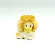 Figurka drewniana byk vintage lata 90 90s 1990s 20th century home decor 