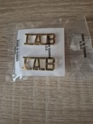 ODZNAKI KOŁNIERZOWE POLICJI NEW YORK kpl  IAB