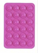 Sylikonowy uchwyt na telefon z przyssawkami