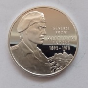 10zł 2002r, Generał Anders , Mennicza