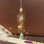 Łapacz księżyca z pryzmatem, dzwonki wietrzne.