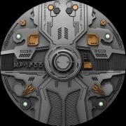 1766 Levitating -UFO MP 7 uncji srebra 2024