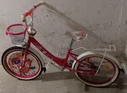 ROWER DZIECIĘCY SCH KOŁO 20" RÓŻOWY DO 12 LAT Stan: dętka puszcza powietrze