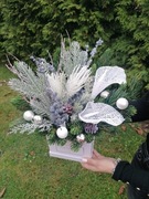 Świąteczny flower box