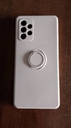 Plecki etui silikon.z uchwytem ring do Samsung A72