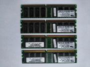 Zestaw 4x 256MB RAM DDR1 400MHz PC3200 ProMOS | RETRO
