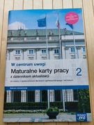 W centrum uwagi Maturalne karty pracy 2 zakres rozszerzony