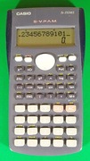 Kalkulator CASIO FX-350MS max digit Big display Power 1,5V bat. LR44