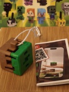 Figurka DIRT BLOCK BLOK TRAWY Minecraft Kinder Joy VC336
