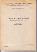ZJEDNOCZENIE NIEMIEC (PROGRAMY SPOŁECZNO-GOSP. W NRF), 1958