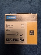 Taśma winylowa z trwałym klejem Dymo Rhino 9mm x 5,5m - biała