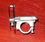 Przerzutnik łańcucha dużego koła łańcuchowego ROMET z PRL-u.