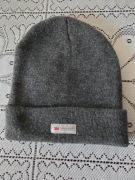 Czapka męska ciapła popielata