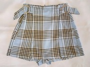 Spódnico-spodenki w kratę Bershka 32/34
