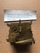 Mechanizm kwadransowy brytyjski bębny co 46 mm x 35 mm 