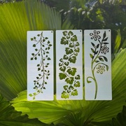 Zestaw 3szt szablonów,  malarski, tynk ozdobny, DIY - Nowy