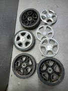 Łożyskowane gumowane koła do kosiarki