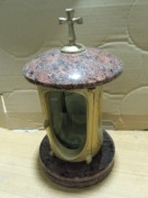 Lampion nagrobny czerwony 