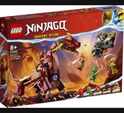 LEGO NINJAGO LAWOWY SMOK ZMIENIAJĄCY W FALĘ OGNIA 71793 Nowy Niekompletny