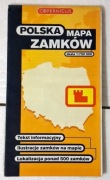 Polska Mapa Zamków 1: 750 000 Konopska Mazur Starzewski