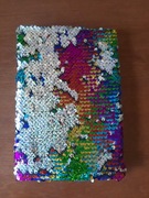 Notes / notatnik - okładka cekiny | Flying Tiger Copenhagen