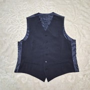 Kamizelka garniturowa XL Granatowa 45 % Welna