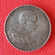 Niemcy, Prusy. Wilhelm II (1888–1918). 3 marki 1913 A !