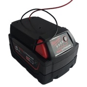 Adapter z przewodami do MILWAUKEE 18V