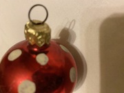 Bombka /Bańka „Muchomorek” z lat PRL