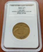 2 zł - 602 - Wybory 1989 r.  - 2009 Grading MS67 PCG