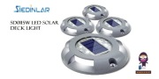 Zestaw 4 solarnych lamp zewnętrznych